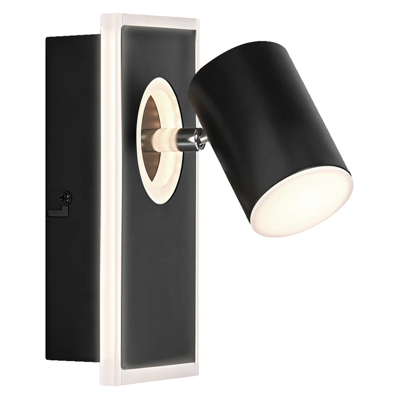 Aplique de pared OSRAM DECOR SPOT MARS, Click Select, 16,5 W, 540 lm, negro