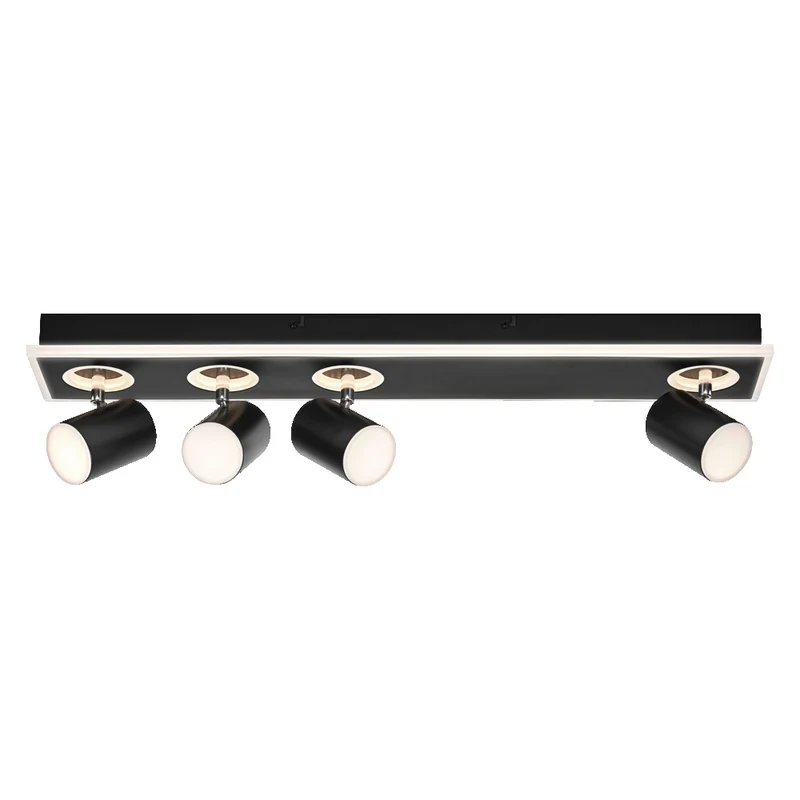 Lámpara de techo OSRAM DECOR SPOT MARS, 58,5 W, 1800 lm, negra