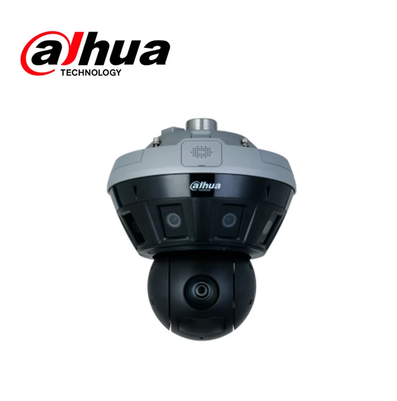 Cámara de seguridad IP multisensor panorámica WIZMIND 4X2MP+PTZ 4 MP Marca: Dahua