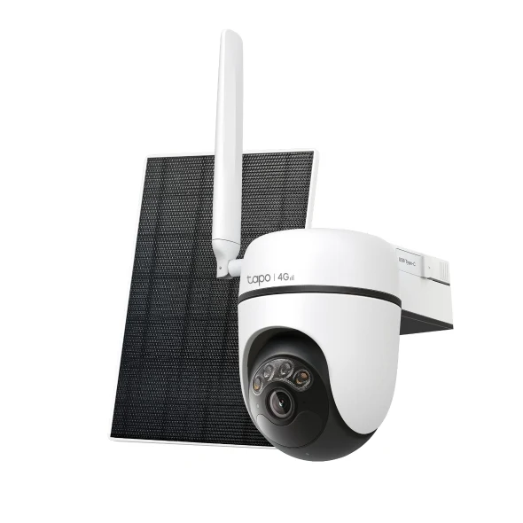 2K 3MP 360° Cámara Solar con Tarjeta SIM | Tapo C615G KIT