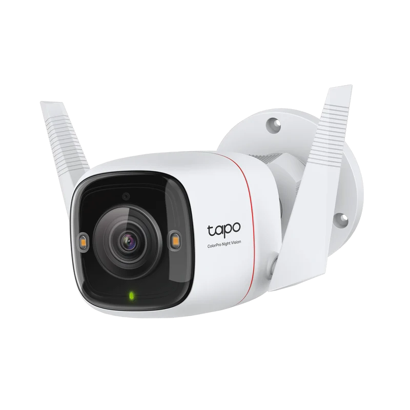 TAPO C325WB V1 - Cámara de Vigilancia Wi-Fi para Exterior, 2K QHD, Visión Nocturna ColorPro