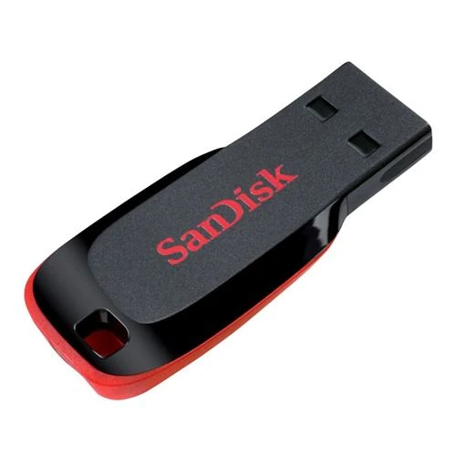 Memoria USB Sandisk 64GB Cruzer Blade SuperSpeed+ USB 2.0 Flash Drive Negro