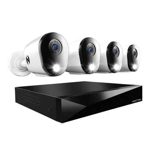 Disco Duro Night Owl FTD4-81-4L HD DVR Security Kit 12 Channel