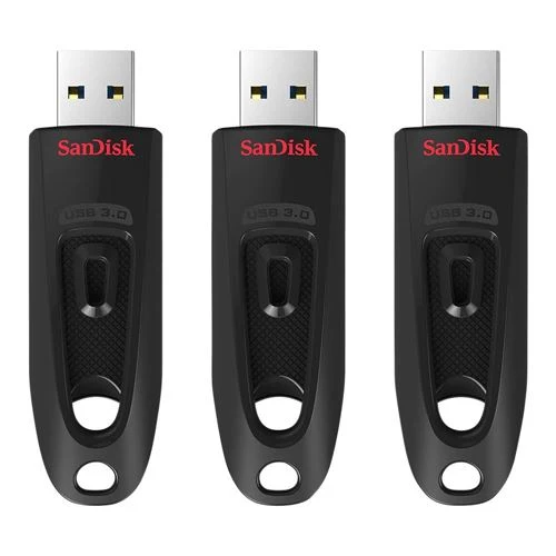 Memoria USB Sandisk 64GB Ultra SuperSpeed+ USB 3.1 (Gen 1) Flash Drive Negro