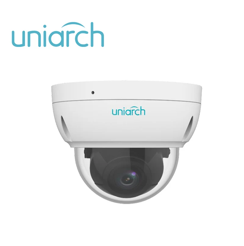 Cámara domo IR VF de red IP resistente al vandalismo de 5MP Marca: Uniarch