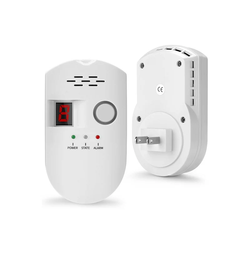 Detector de fugas de gas LPG/LNG con alarma