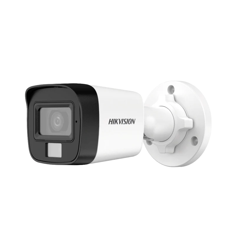 Cámara Bala Hikvision - TurboHD 2 Megapíxeles Híbrida B - N - Color Vu - IR 25 Mts - Lente 2.8 mm - DS2CE16D0TLPFS