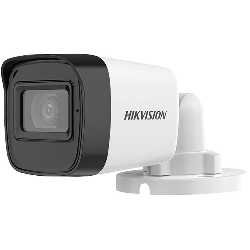 Cámara Bala Hikvision - Turbohd 2 Megapixel - Gran Angular 106° - Lente 2.8 mm - Audio por coaxitron - DS-2CE16D0T-ITPFS