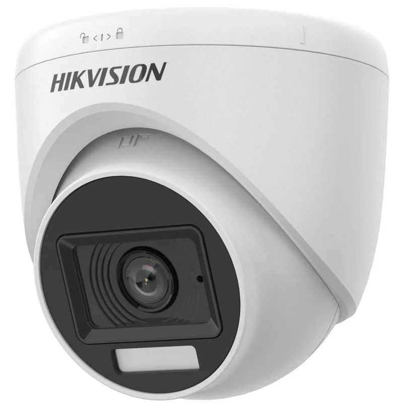 Cámara Domo Hikvision - Turbohd 3K Híbrida B - N - Color Vu - IR 20 Mts - Lente 2.8 mm - DS2CE76K0TLPFS