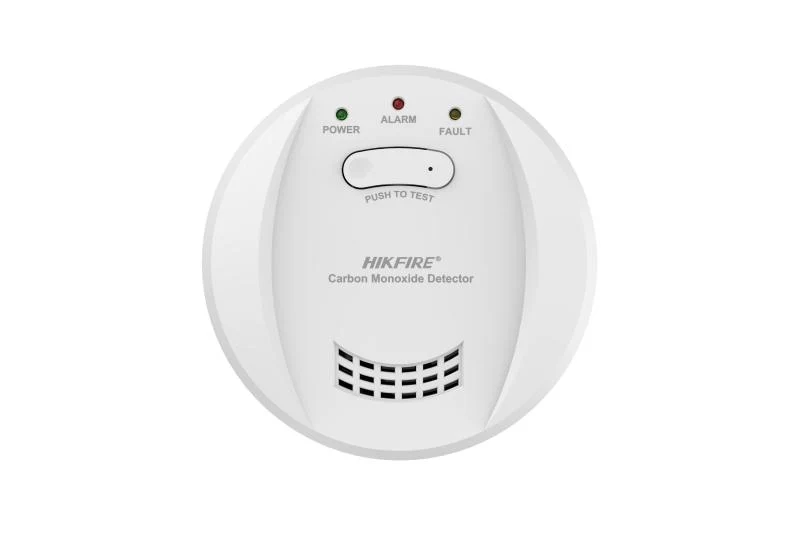 Detector Hikvision - de Monóxido de Carbono - Sensor Electroquímico Avanzado - Alarma Visual y Audible - HF-GM100