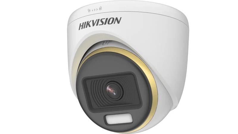 Cámara Turret Hikvision - Turbohd 1080p - Imagen a color 24 - Lente 2.8 mm - Luz Blanca 20 mts - DS-2CE70DF3T-PF