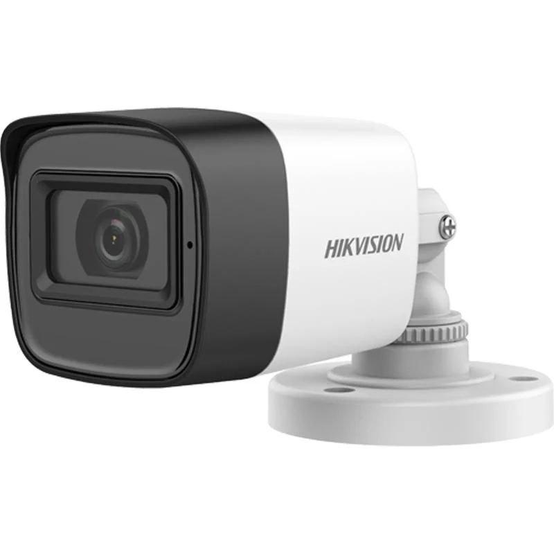 Cámara Bala Hikvision - Audio por Coaxitron - Turbohd 5 Megapixel - Lente 2.8 mm - 4 Tecnologías (Tvi - DS2CE16H0TITPFS