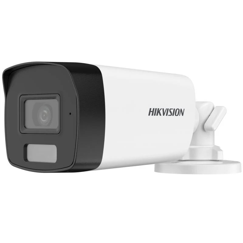 Cámara Bala Hikvision - Turbo HD 3K Híbrida B - N - Color Vu - IR 40 Mts - Lente 2.8 mm - DS-2CE17K0T-LFS