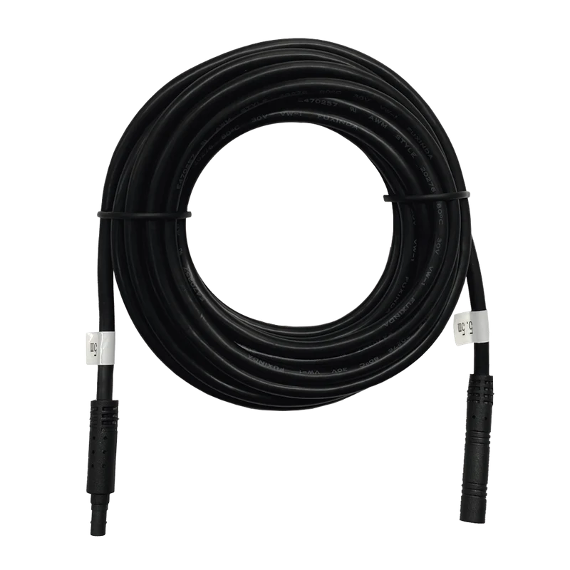 Cable Hikvision - Extensor de Vídeo y Audio de 5.5 Metros - Conector Tipo Aviación - Compatible con Dashcam hikvision - AE-MC0708-5.5