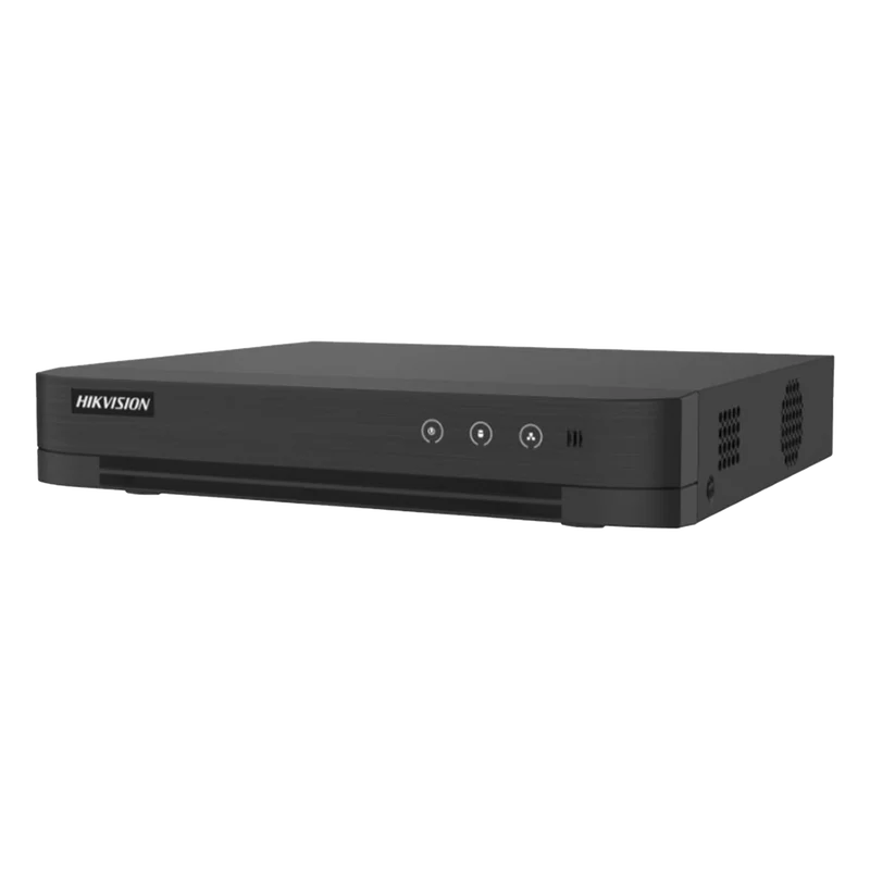 DVR Hikvision - 2 Megapixel (1080p) Lite - AcuSense Lite (Evita Falsas Alarmas) - Audio por Coaxitron - 1 Bahia de Disco Duro - DS-7204HGHI-M1/T