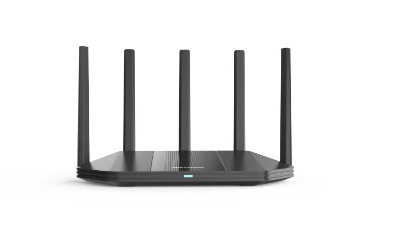Router Hikvision - Inalámbrico - WiFi 6 - Hasta 1500 Mbps - Doble Banda AC (2.4 GHz y 5 GHz) - DS-3WR18X