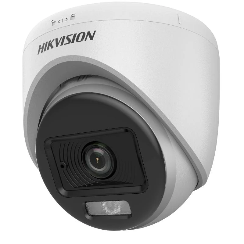 Cámara Domo Hikvision - Turbohd 3K Híbrida B - N - Color Vu - IR 20 Mts - Lente 2.8 mm - DS2CE70KF0TLPFS
