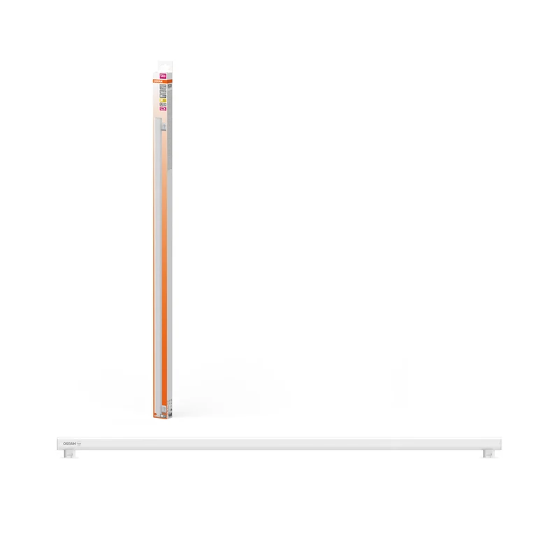 Lámpara LED OSRAM LEDinestra de 100 cm, 9,9 W, 2700 K, mate, S14s, blanco cálido