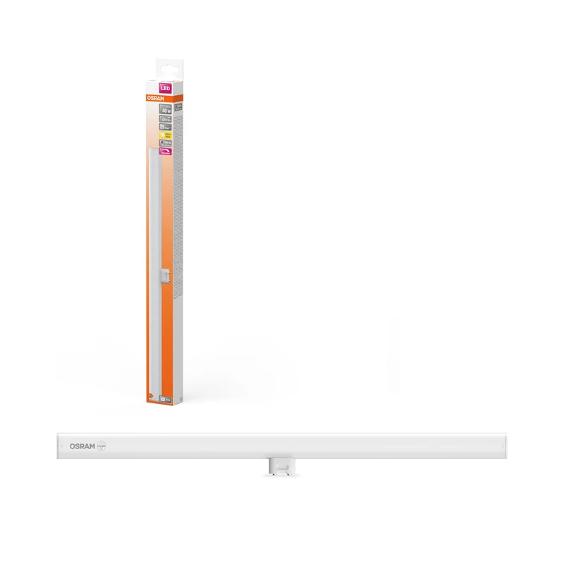 OSRAM LEDinestra Lámpara LED 50cm, 4,7W, 470lm, Esmerilada, S14d, Blanco cálido