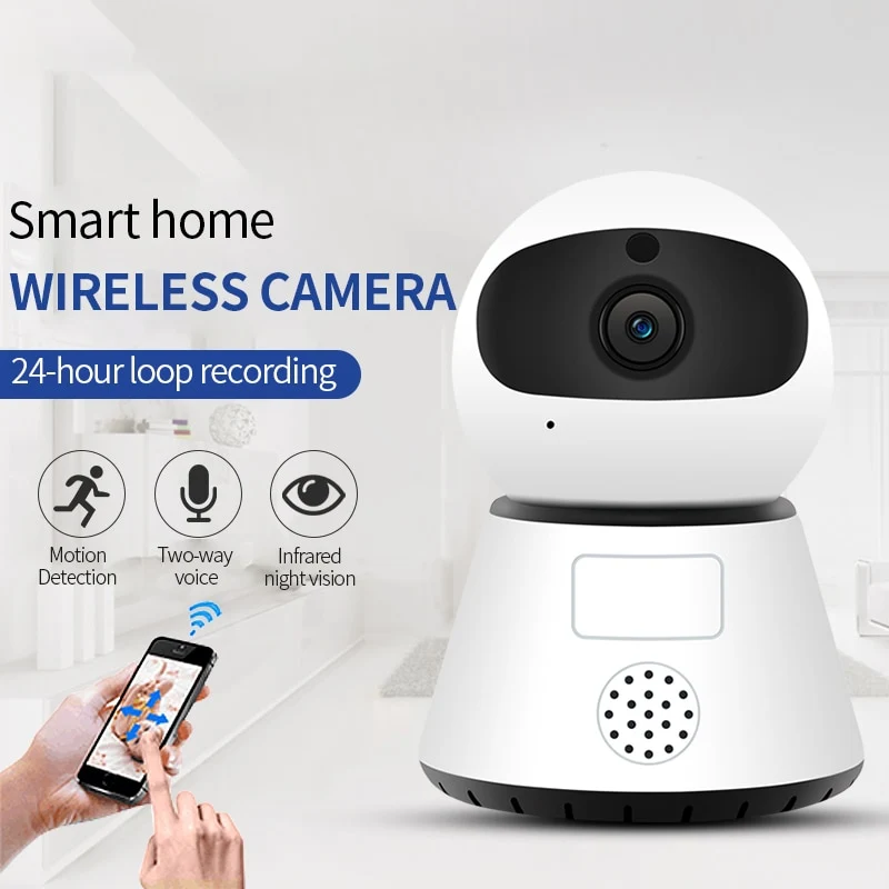 720/1080P PTZ Wireless Mini IP Camera Move Detection Infrared Night Vision Home Security Surveillance Wifi Camera Cloud Service