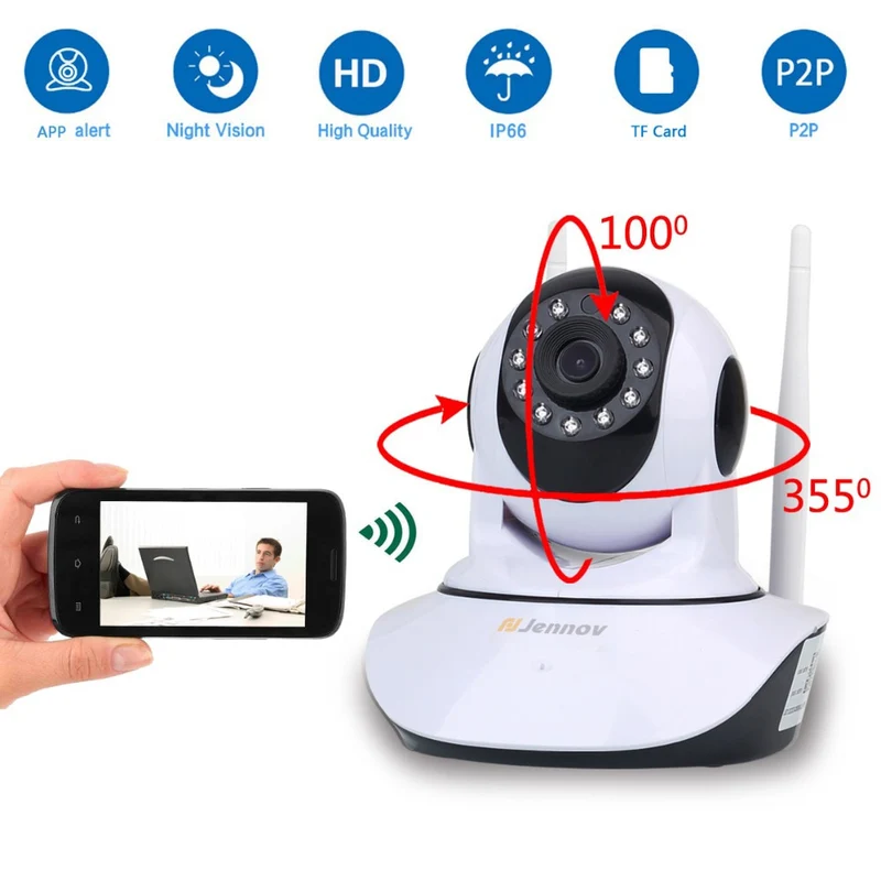 HD 1080P 720P 2MP Home Security IP Camera Wireless PTZ Mini Surveillance Camera Wifi Camara Pet CCTV IR Baby Monitor AudioRecord