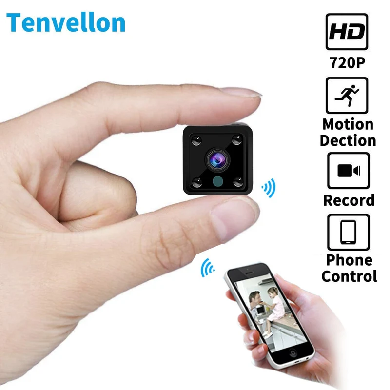 Mini Wifi IP Camera Smart Home Security Cameras CCTV Surveillance wireless network Built-in Battery Audio camara de seguridad