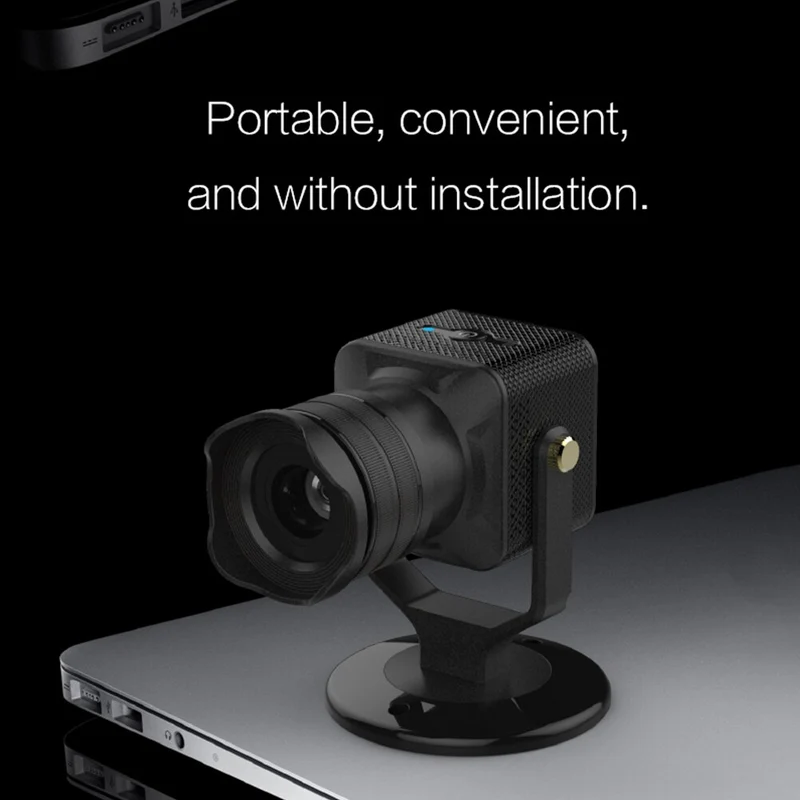 50x Manual Zoom Mini Wireless WIFI WIFI Telescope Home Mobile Phone Digital Lens Camera Home Security Monitoring Security Remote