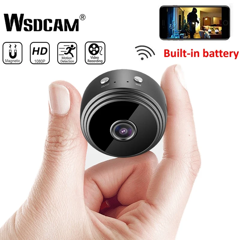 Mini WiFi Camera 1080P HD Wireless IP P2P Camera Small Micro Cam Motion Detection Night Vision Home Monitor Security Camcorders