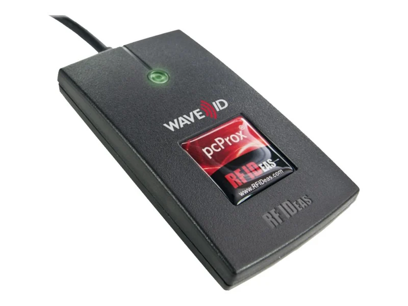 Control de Acceso rf IDEAS WAVE ID Solo Keystroke INDALA DSX Black Reader