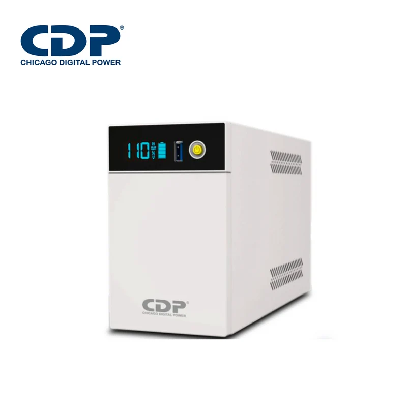 UPS 120V 800VA/500W Smart con batería de litio 6 nema 15 outlets LISMART-1206 Marca: CDP