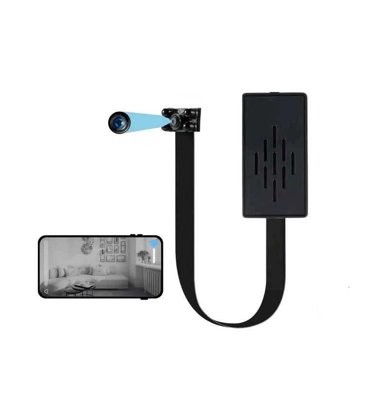 Camara Wi-Fi oculta vision nocturna diseño flex y bateria