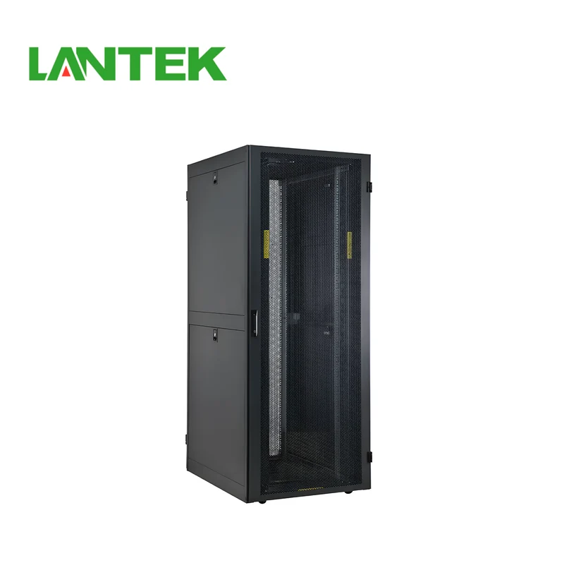Gabinete 42U Piso 800W*1200D*2100H SERVER/ No abanicos/ CAP 1300KGS LTK-GAB420812 Marca: Lantek