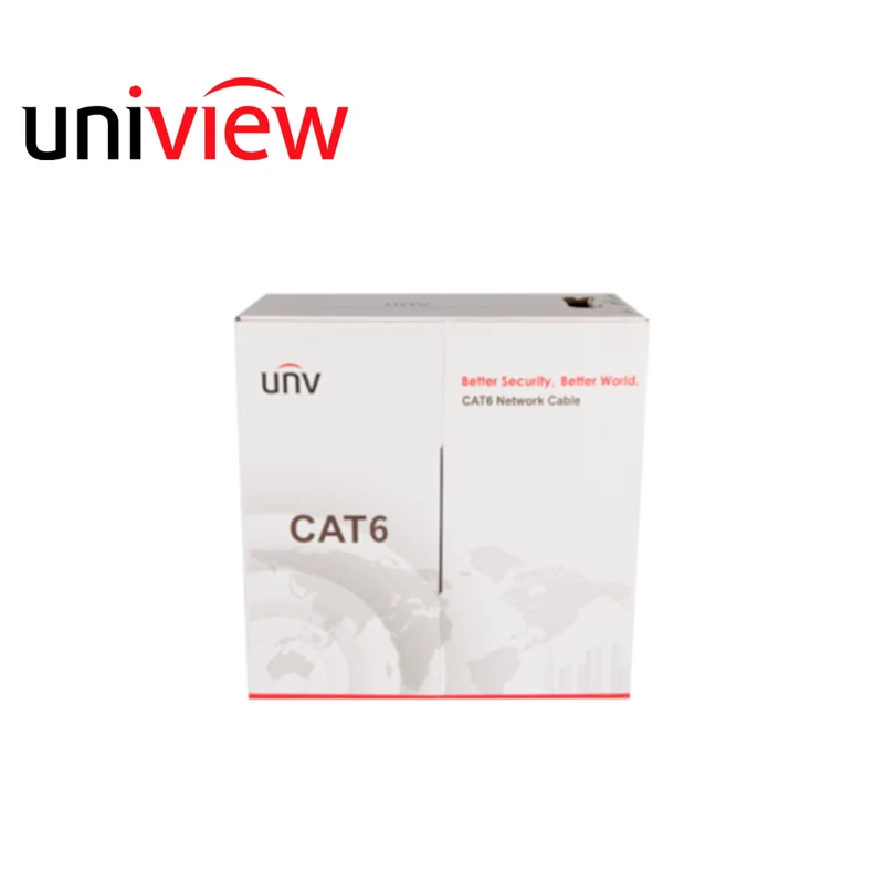 Cable UTP CAT 6/ 305M/ AWG24 Doble forro exterior negro CAB-LC3110B-E-IN Marca: Uniview