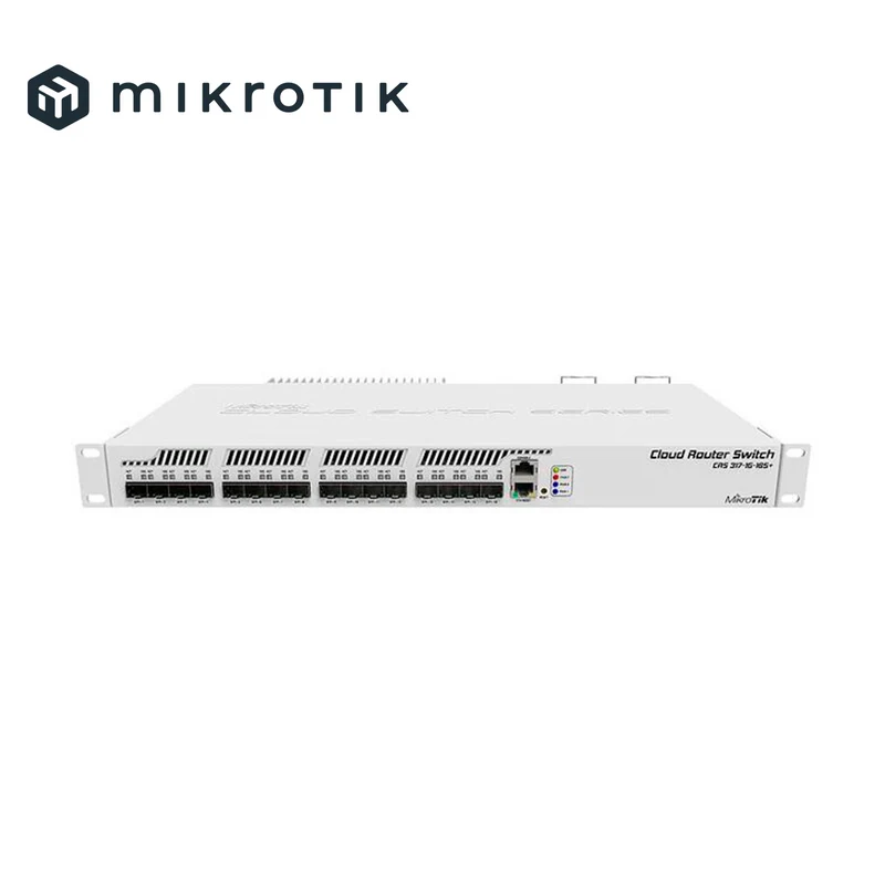 Switch Cloud Router 317-1G-16S+ con RouterOS L6 CRS317-1G-16S+RM Marca: Mikrotik