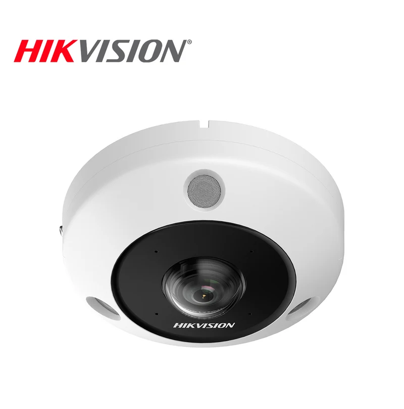 Camara IP fisheye 12MP Lente focal fija, 1,29 mm DS-2CD63C5G1-IVS(1.29mm) Marca: Hikvision