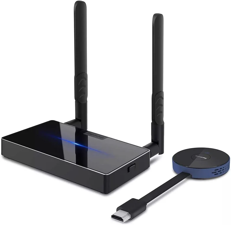 Alarma Total: transmisor y receptor HDMI inalámbricos 4K/30 Hz.
