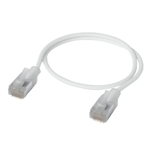 Accesorios Ubiquiti 1 Ft. UniFi Premium Etherlighting Braided Patch Ethernet Cable Blanco