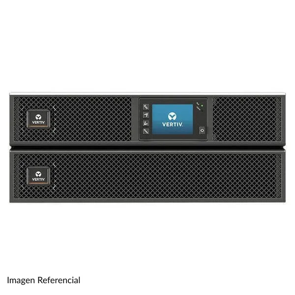 UPS Online Vertiv 6000VA 208/120VAC Rack/Torre - Tarjeta de Monitoreo RDU101 - Baterías Internas Incluidas - GXT5-6000MVRT4UXLN