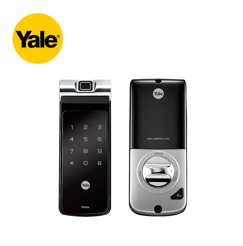 Cerradura Digital de huella y código con control desde celular YDF40A Marca: Yale