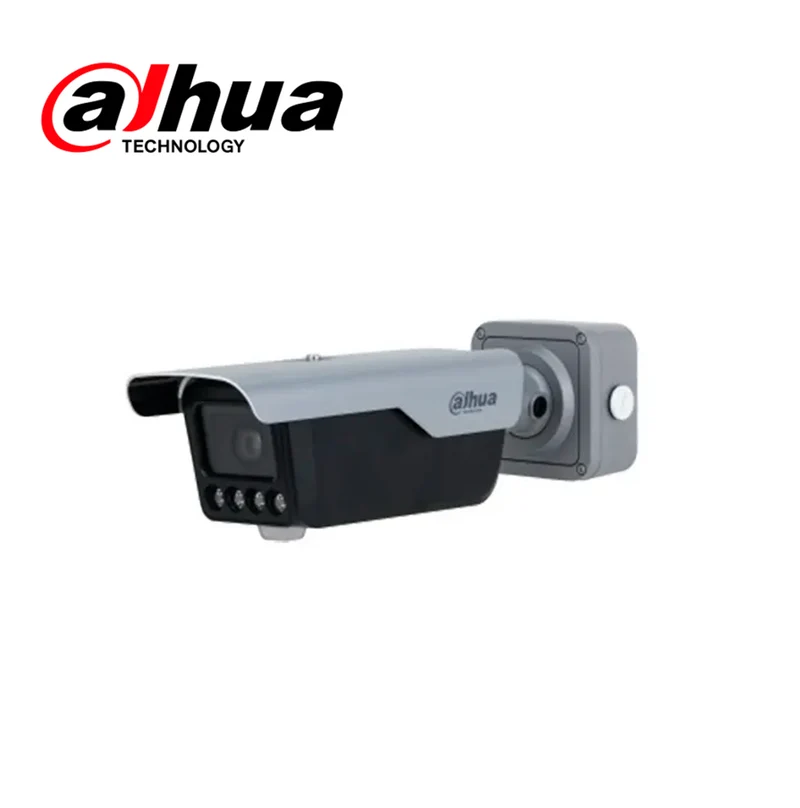Cámara de seguridad IP LPR de 4MP con lente motorizado con IA WizMind Marca: Dahua