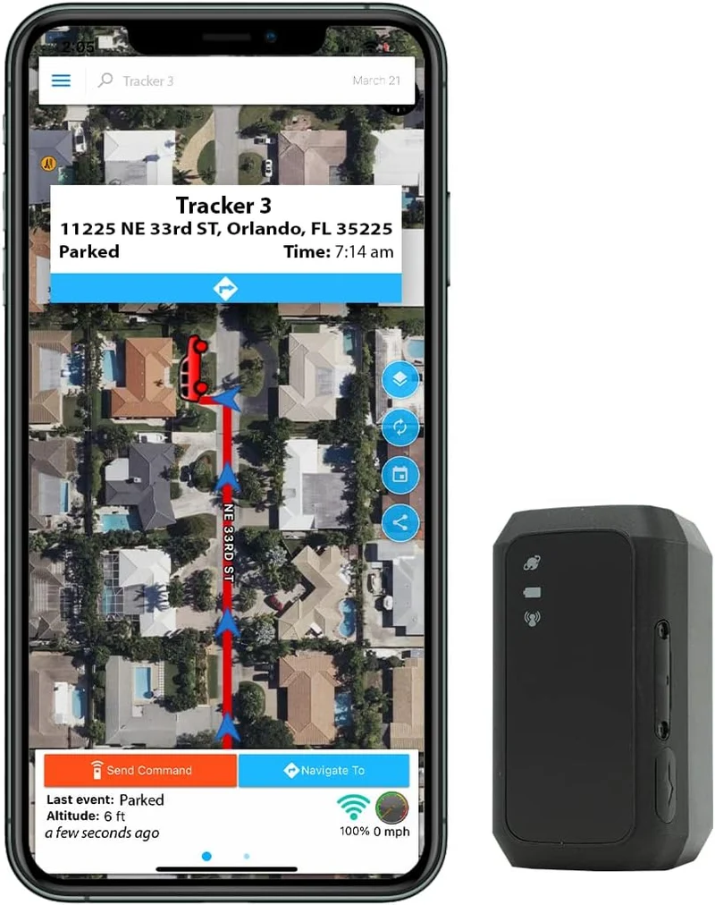 Rastreador GPS 4G LTE en Tiempo Real — Vehículos, Mascotas y Mochilas