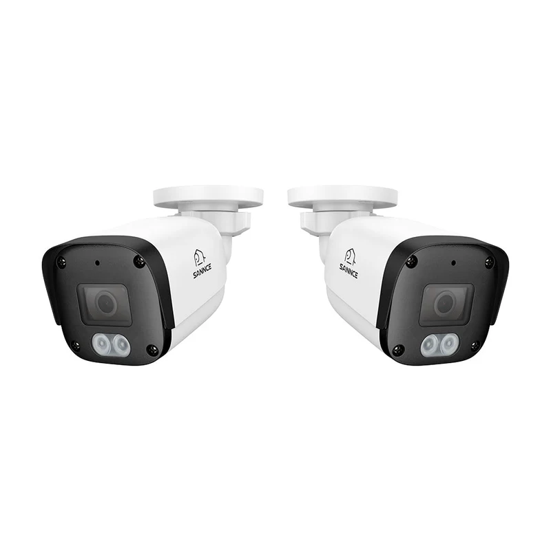 FW800 - Add-on 4K POE Security Camera w/ Audio, AI Detection, Wider-Angle, Dual-Light Color Night Vision, IP67 Waterproof