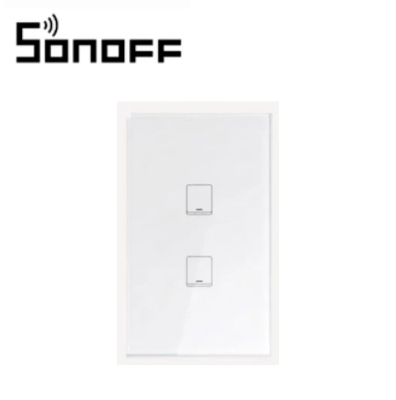 Interruptor Inteligente 2 Canales Táctil NONWHT002 Marca: Sonoff