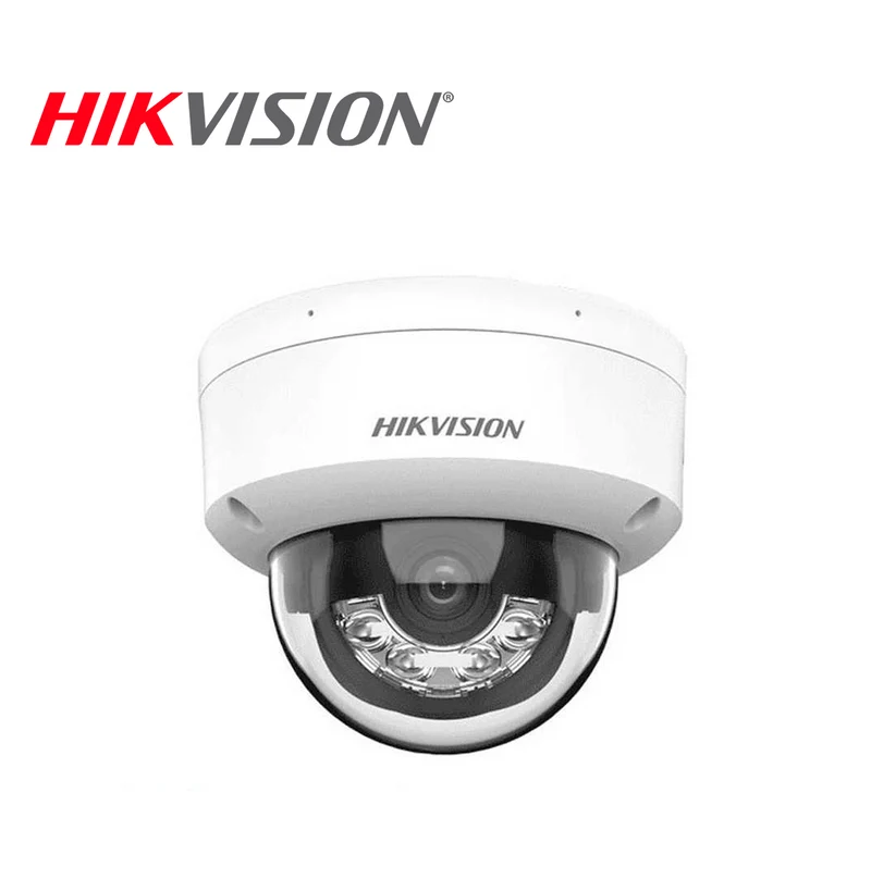 Cámara de seguridad IP domo de 4MP lente de 2.8mm Dual light Marca: Hikvision