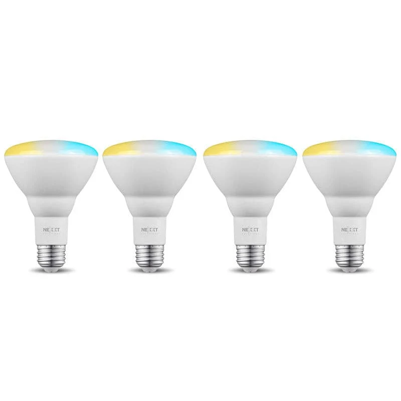 Bombillo Inteligente Wi-Fi LED Luz Blanca, Pack 4 Unidades NHB-W2104PK Marca: Nexxt