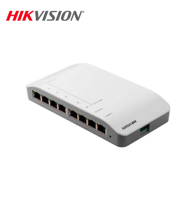 Distribuidor para pantallas IP de video portero DSKAD606P Marca: Hikvision