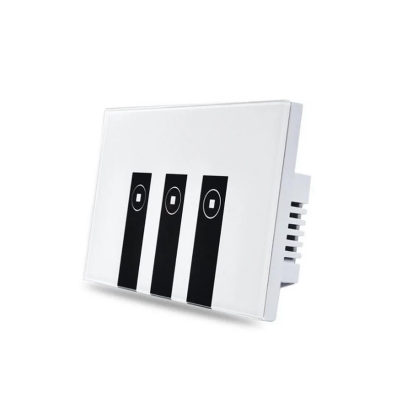 Apagador Sin Neutro B&W 3 botones para pared Marca: Sonoff