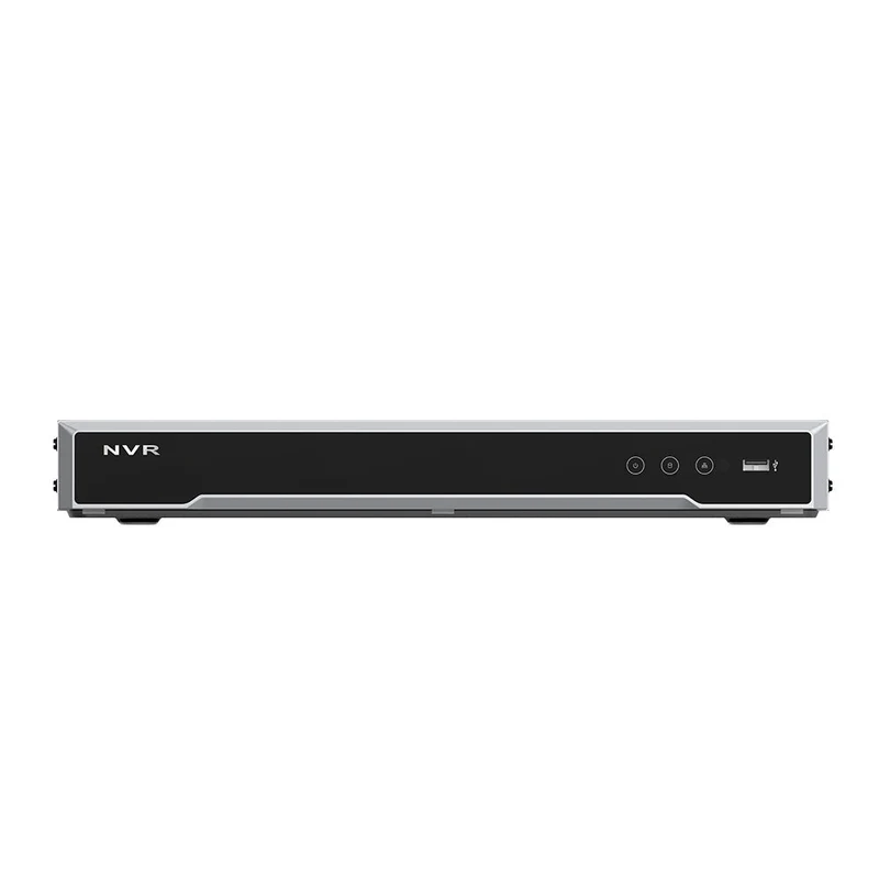 4K 8 Channel PoE NVR, Up to 32MP Resolution, USB 3.0 Interface, Supports Thermal/Fisheye/People Counting/Heatmap/ANPR Cameras