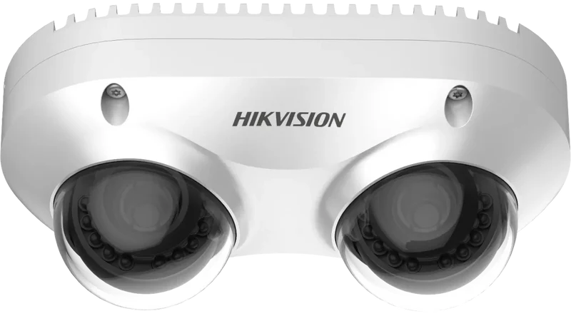 Panoramic Dual-Directional PoE Security Camera, 3840 × 2160 @ 24fps, IR Night Vision, IP67 & IK10