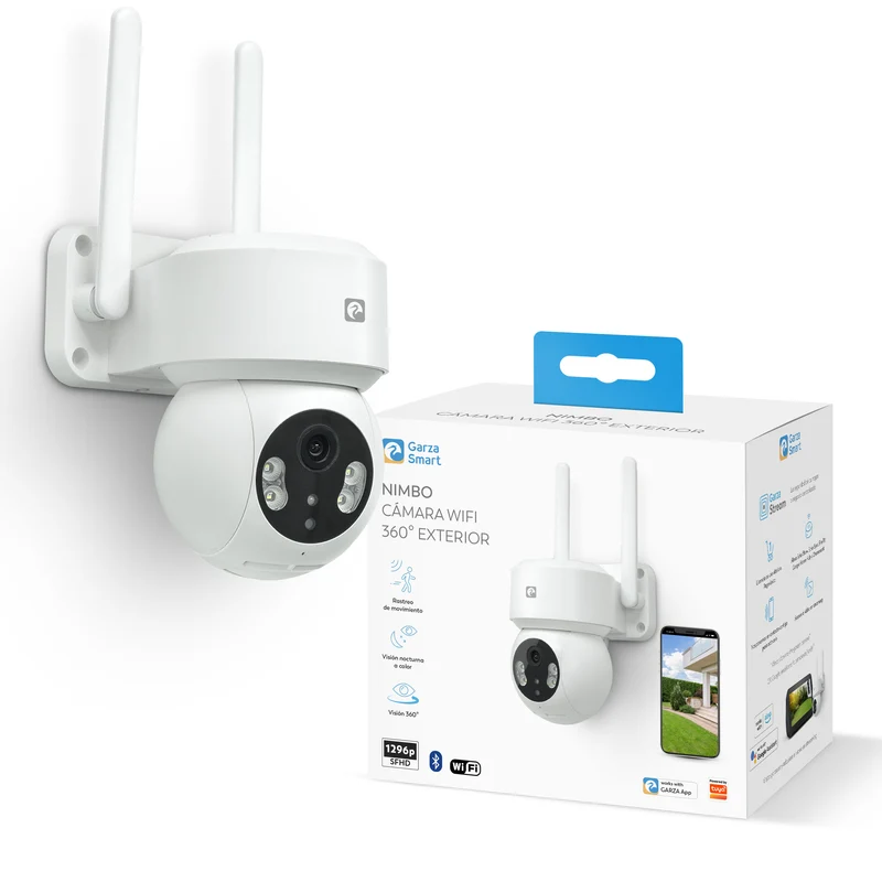 Nimbo - Cámara wifi exterior 360º